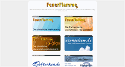Desktop Screenshot of feuerflamme.de