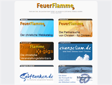 Tablet Screenshot of feuerflamme.de